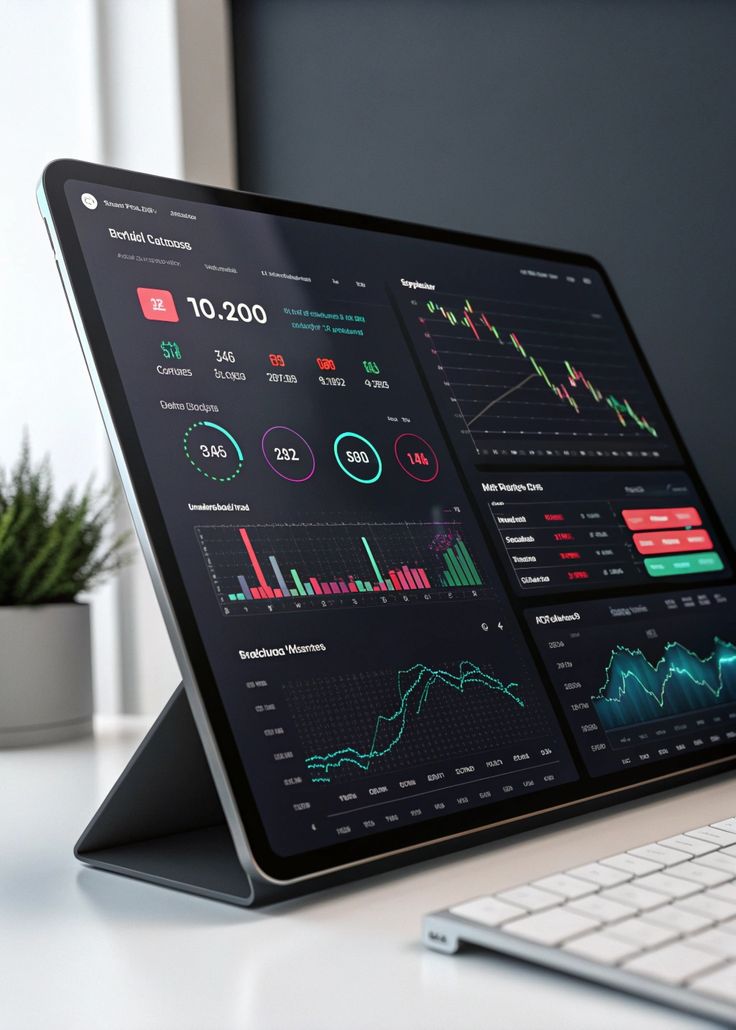 Custom software development code on screen for a business system